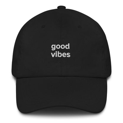 Best Embroidered Hat, Good Vibes Embroidered Cap, Custom Embroidered Had, Embroidered Christmas Gifts