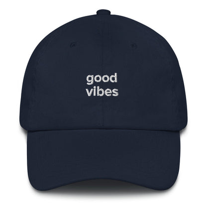 Best Embroidered Hat, Good Vibes Embroidered Cap, Custom Embroidered Had, Embroidered Christmas Gifts