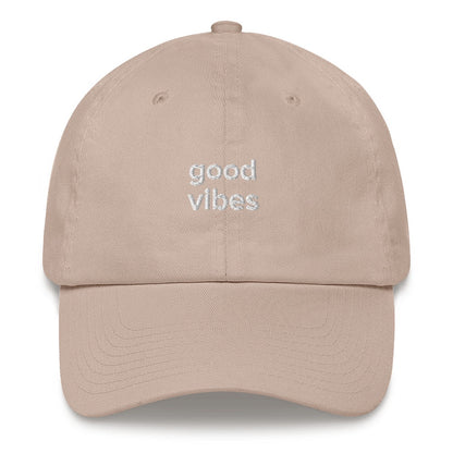 Best Embroidered Hat, Good Vibes Embroidered Cap, Custom Embroidered Had, Embroidered Christmas Gifts