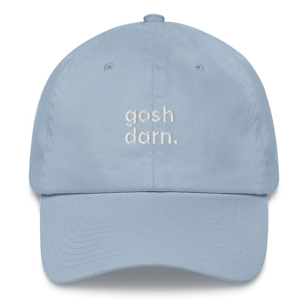 Best Embroidered Hat, Gosh Darn Stylish Embroidered Cap, Custom Embroidered Had, Embroidered Christmas Gifts