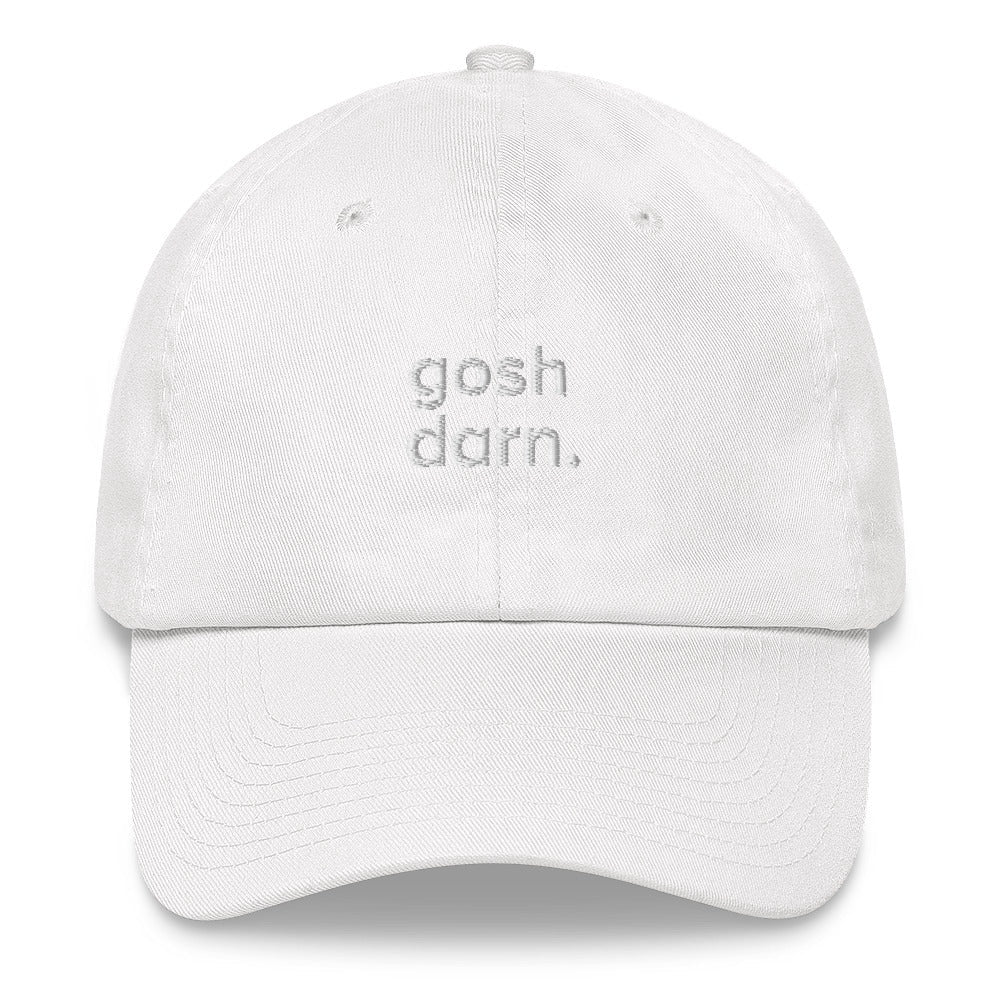 Best Embroidered Hat, Gosh Darn Stylish Embroidered Cap, Custom Embroidered Had, Embroidered Christmas Gifts