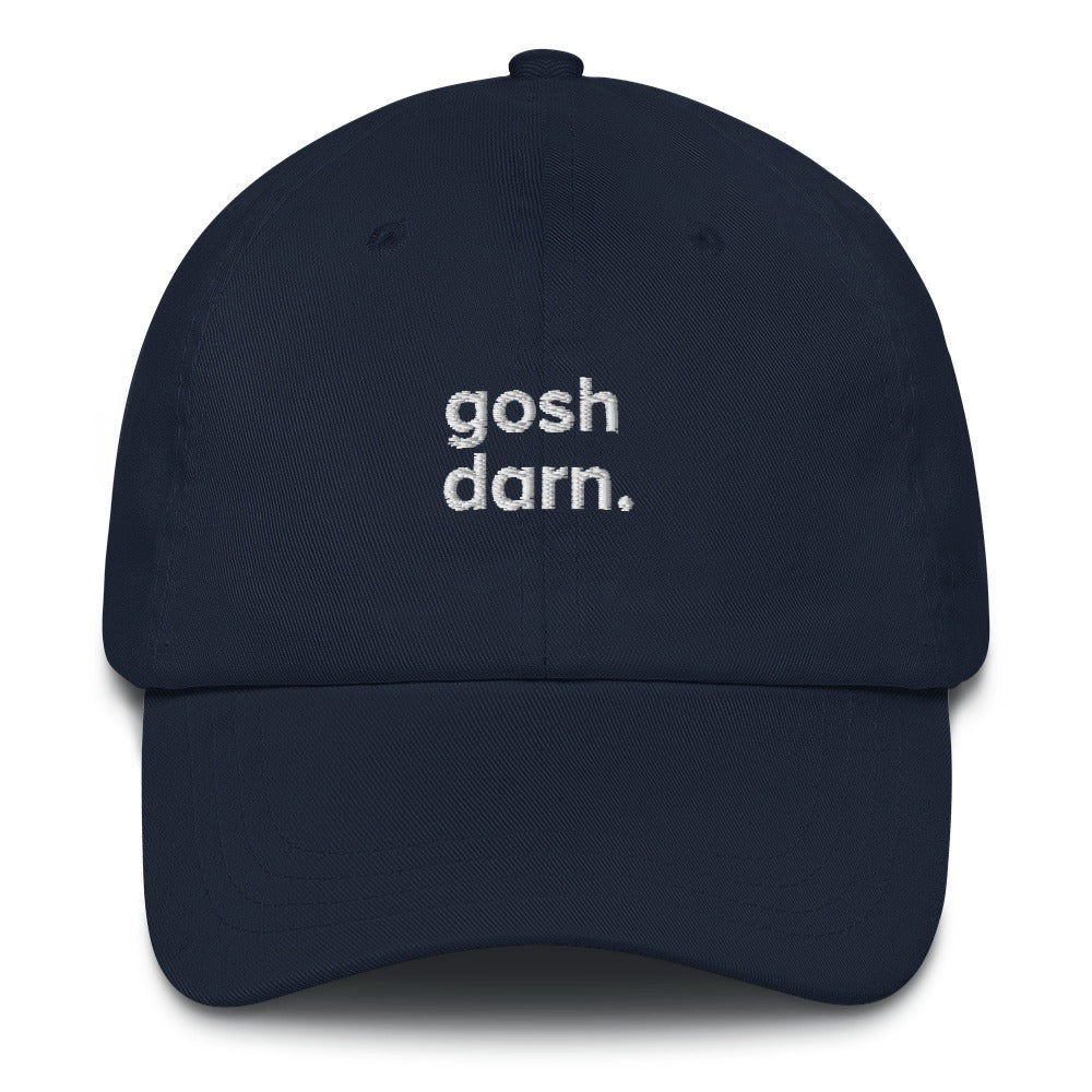 Best Embroidered Hat, Gosh Darn Stylish Embroidered Cap, Custom Embroidered Had, Embroidered Christmas Gifts