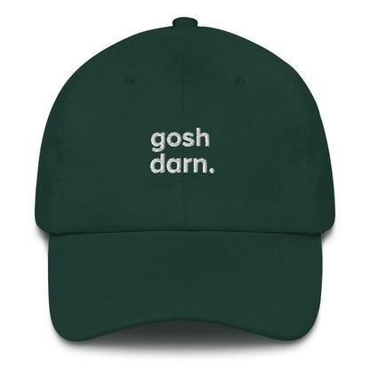 Best Embroidered Hat, Gosh Darn Stylish Embroidered Cap, Custom Embroidered Had, Embroidered Christmas Gifts