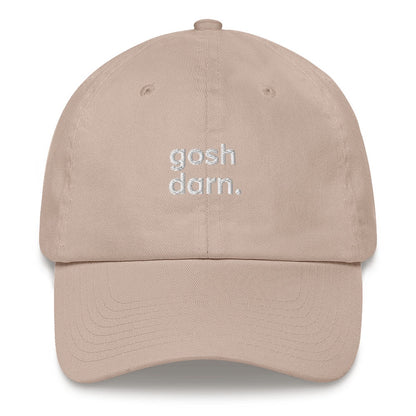 Best Embroidered Hat, Gosh Darn Stylish Embroidered Cap, Custom Embroidered Had, Embroidered Christmas Gifts
