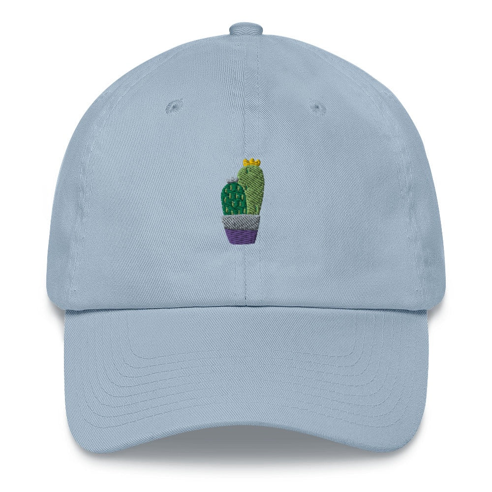 Best Embroidered Hat, Green Cacus Embroidered Cap, Custom Embroidered Had, Embroidered Christmas Gifts