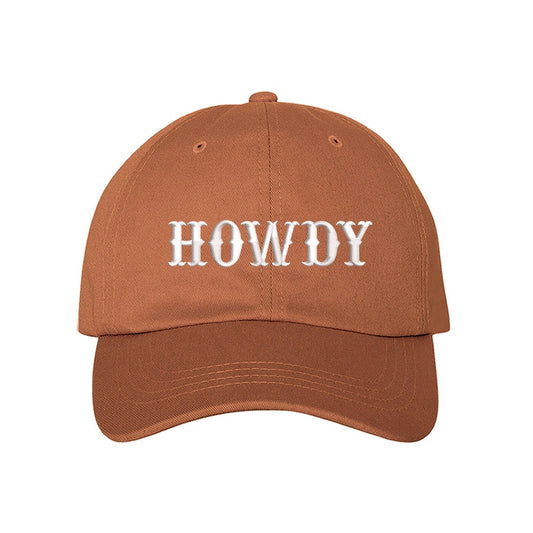 Best Embroidered Hat, Howdy Baseball Hat Rodeo Hat, Custom Embroidered Had, Embroidered Christmas Gifts