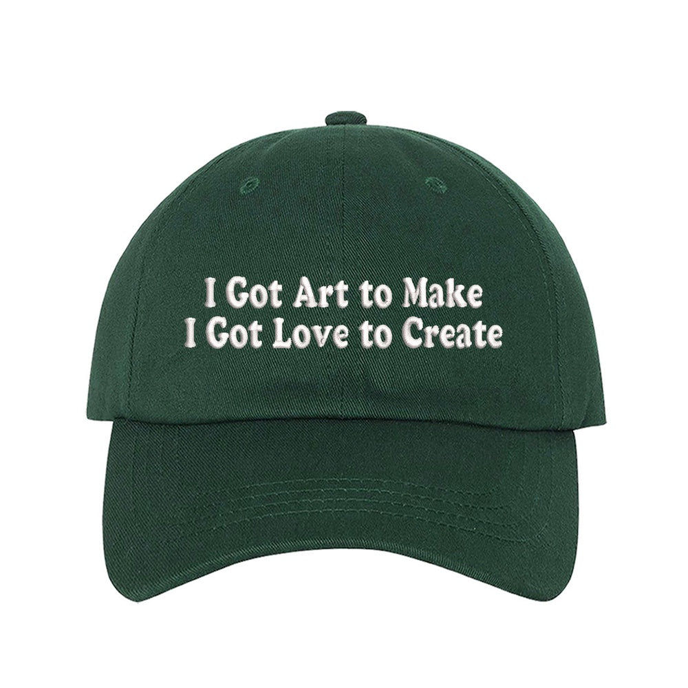 Best Embroidered Hat, I God Art To Make Baseball Hat, Custom Embroidered Had, Embroidered Christmas Gifts