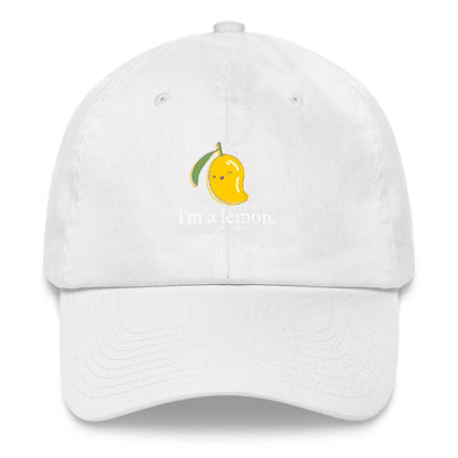 Best Embroidered Hat, I'M A Lemon Embroidered Cap, Custom Embroidered Had, Embroidered Christmas Gifts
