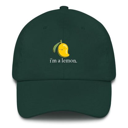 Best Embroidered Hat, I'M A Lemon Embroidered Cap, Custom Embroidered Had, Embroidered Christmas Gifts