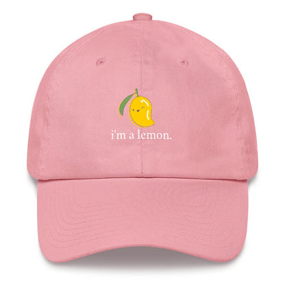 Best Embroidered Hat, I'M A Lemon Embroidered Cap, Custom Embroidered Had, Embroidered Christmas Gifts