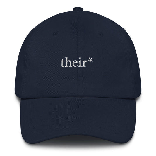 Best Embroidered Hat, It Is Their, Not There Stylish Embroidered Cap, Custom Embroidered Had, Embroidered Christmas Gifts