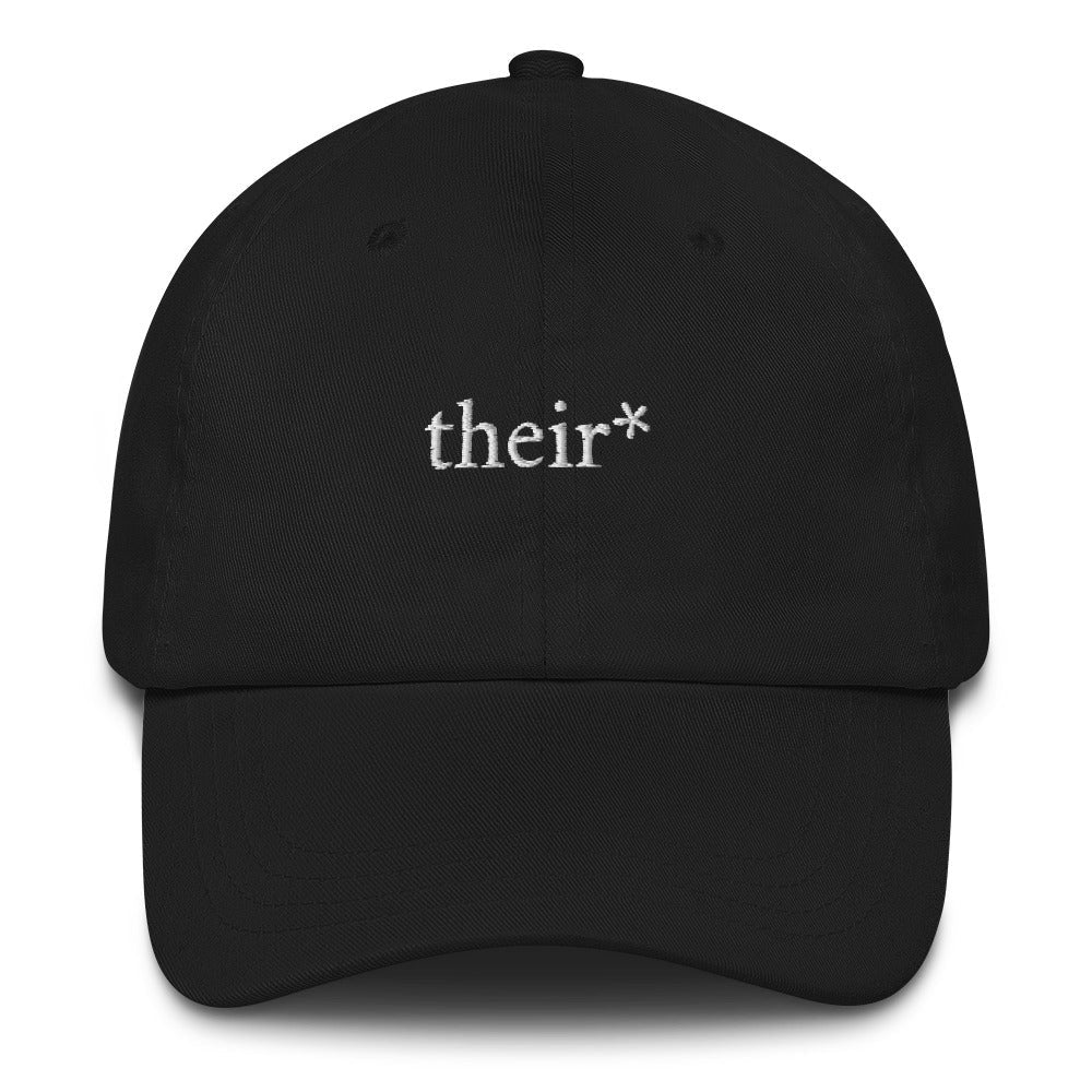 Best Embroidered Hat, It Is Their, Not There Stylish Embroidered Cap, Custom Embroidered Had, Embroidered Christmas Gifts