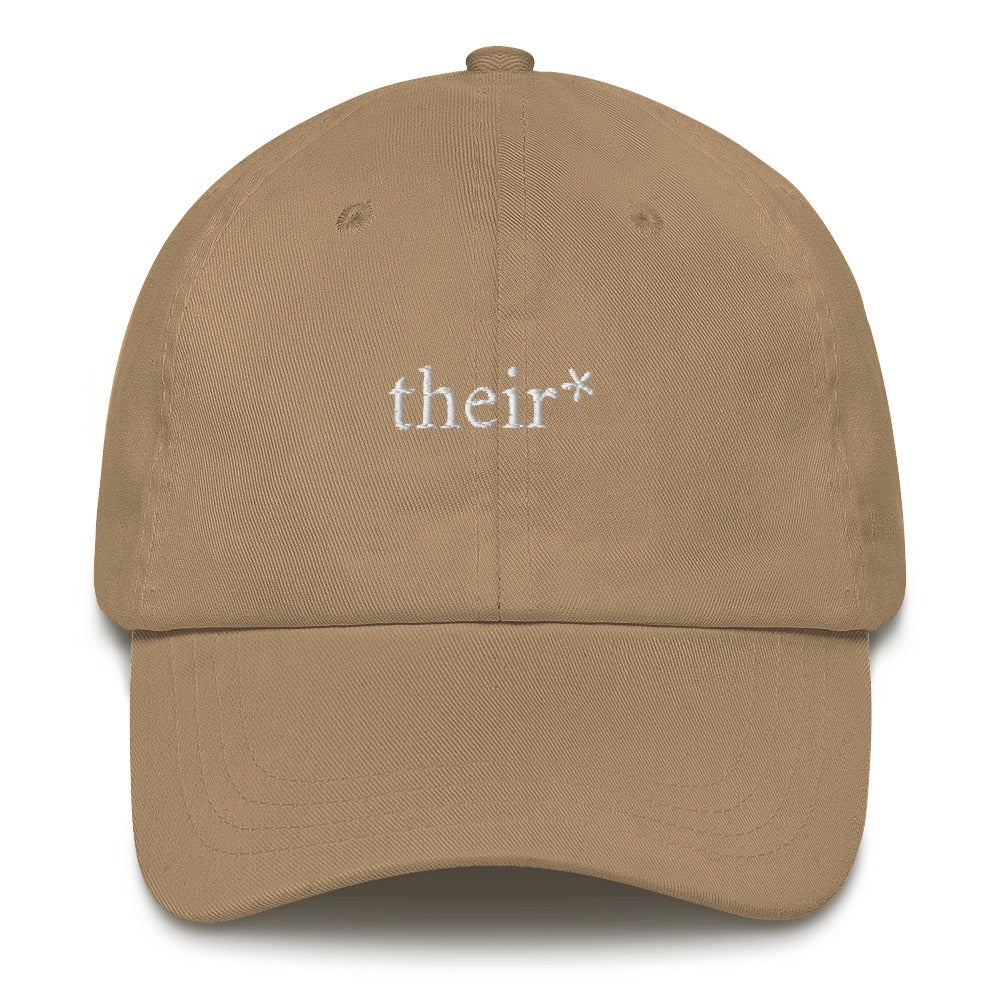 Best Embroidered Hat, It Is Their, Not There Stylish Embroidered Cap, Custom Embroidered Had, Embroidered Christmas Gifts