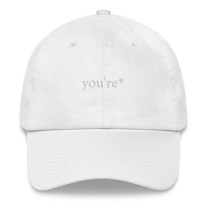 Best Embroidered Hat, It Is You'Re Not Your Stylish Embroidered Cap, Custom Embroidered Had, Embroidered Christmas Gifts
