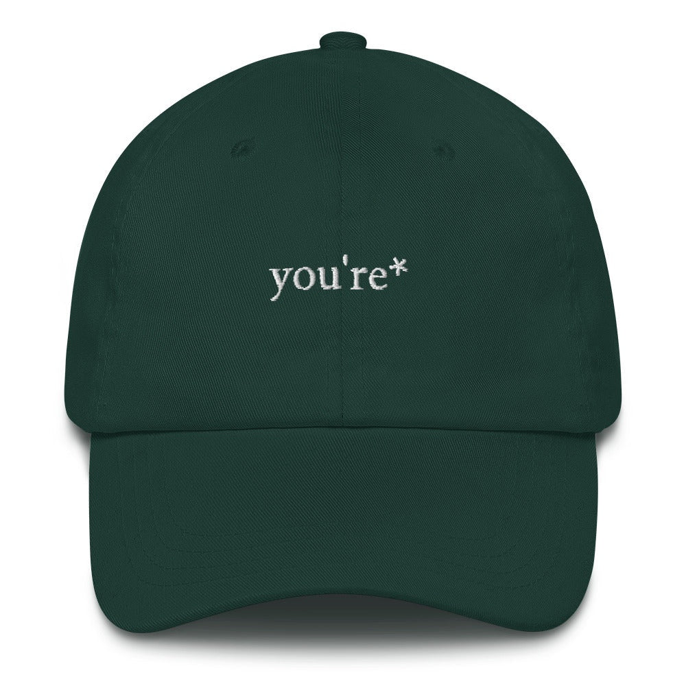 Best Embroidered Hat, It Is You'Re Not Your Stylish Embroidered Cap, Custom Embroidered Had, Embroidered Christmas Gifts