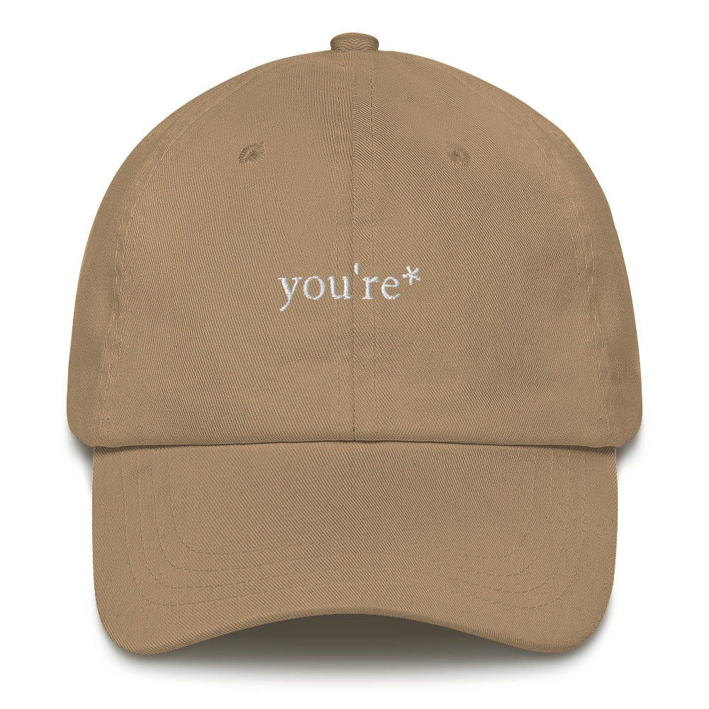Best Embroidered Hat, It Is You'Re Not Your Stylish Embroidered Cap, Custom Embroidered Had, Embroidered Christmas Gifts