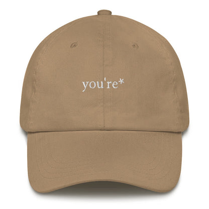 Best Embroidered Hat, It Is You'Re Not Your Stylish Embroidered Cap, Custom Embroidered Had, Embroidered Christmas Gifts