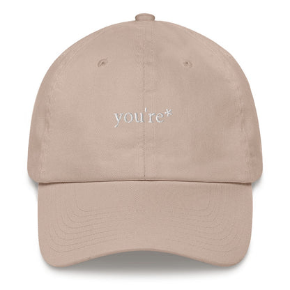 Best Embroidered Hat, It Is You'Re Not Your Stylish Embroidered Cap, Custom Embroidered Had, Embroidered Christmas Gifts