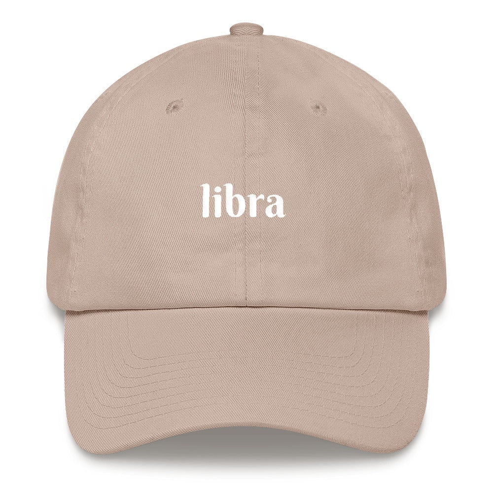 Best Embroidered Hat, Libra Zodiac Embroidered Cap, Custom Embroidered Had, Embroidered Christmas Gifts