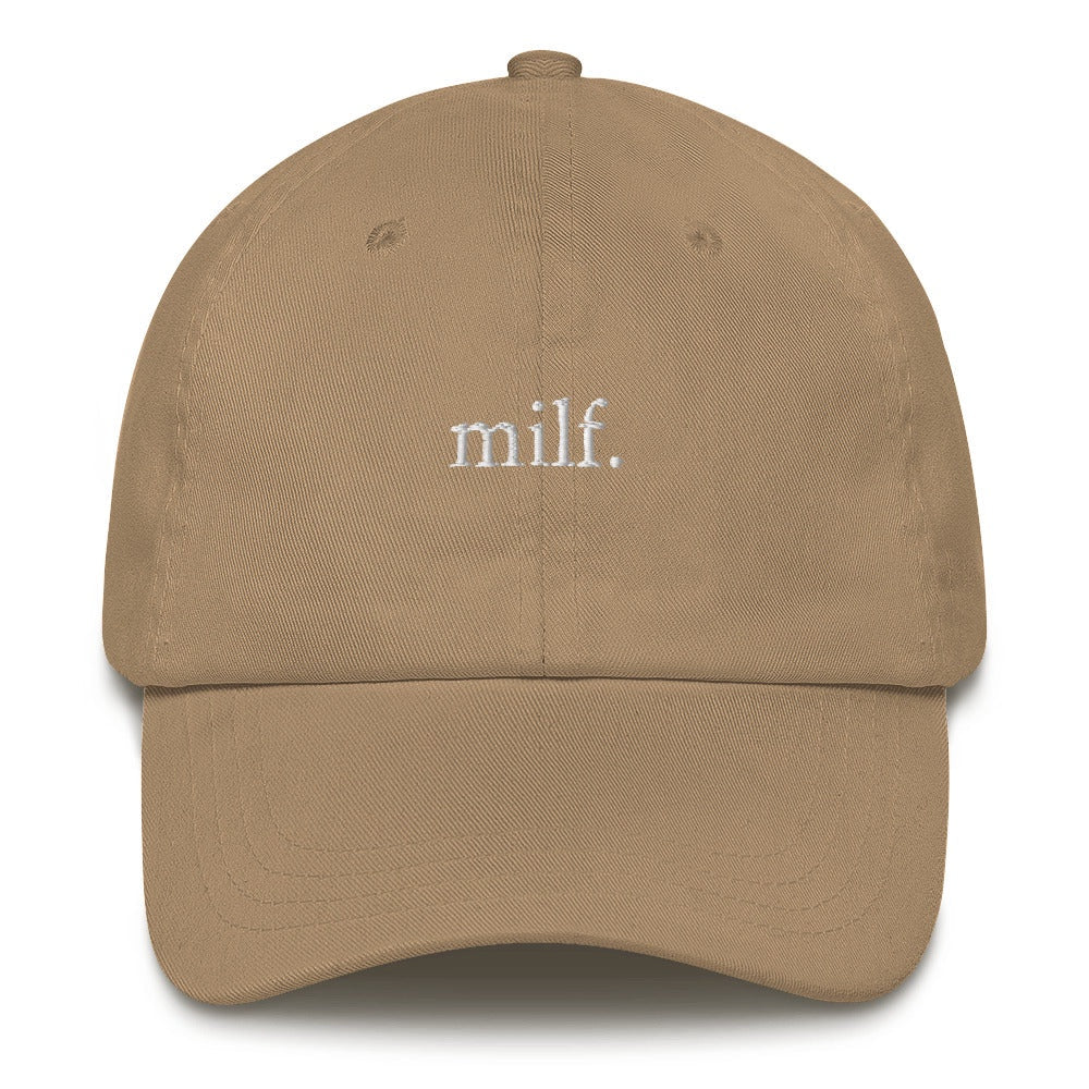 Best Embroidered Hat, Milf Stylish Embroidered Cap, Custom Embroidered Had, Embroidered Christmas Gifts