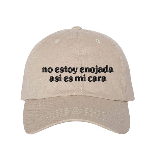 Best Embroidered Hat, No Estoy Enojada, Custom Embroidered Had, Embroidered Christmas Gifts