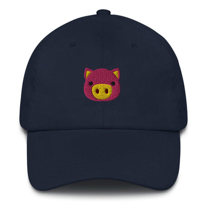 Best Embroidered Hat, Piggy Embroidered Cap, Custom Embroidered Had, Embroidered Christmas Gifts