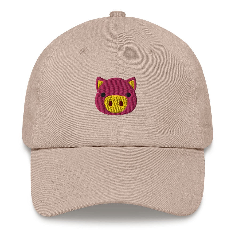 Best Embroidered Hat, Piggy Embroidered Cap, Custom Embroidered Had, Embroidered Christmas Gifts
