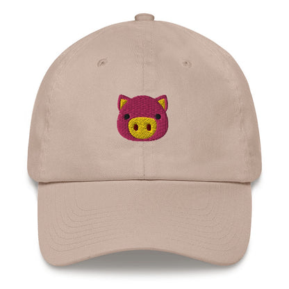 Best Embroidered Hat, Piggy Embroidered Cap, Custom Embroidered Had, Embroidered Christmas Gifts