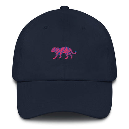Best Embroidered Hat, Pink Tiger Embroidered Cap, Custom Embroidered Had, Embroidered Christmas Gifts