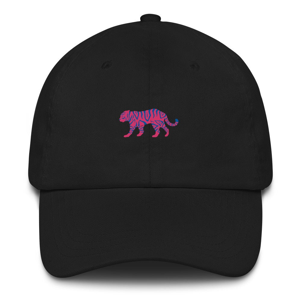 Best Embroidered Hat, Pink Tiger Embroidered Cap, Custom Embroidered Had, Embroidered Christmas Gifts