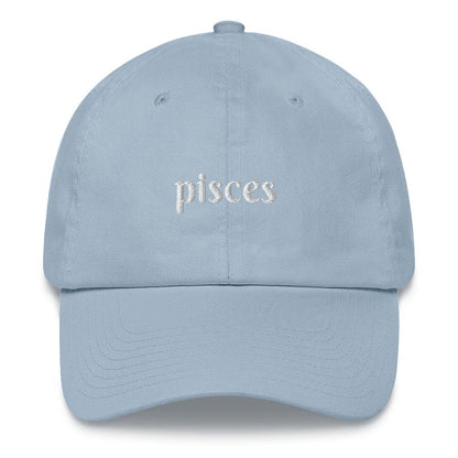 Best Embroidered Hat, Pisces Zodiac Embroidered Cap, Custom Embroidered Had, Embroidered Christmas Gifts
