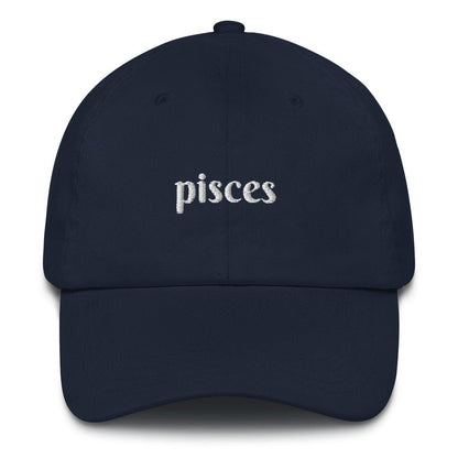 Best Embroidered Hat, Pisces Zodiac Embroidered Cap, Custom Embroidered Had, Embroidered Christmas Gifts