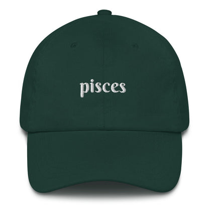 Best Embroidered Hat, Pisces Zodiac Embroidered Cap, Custom Embroidered Had, Embroidered Christmas Gifts