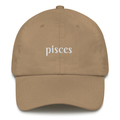 Best Embroidered Hat, Pisces Zodiac Embroidered Cap, Custom Embroidered Had, Embroidered Christmas Gifts