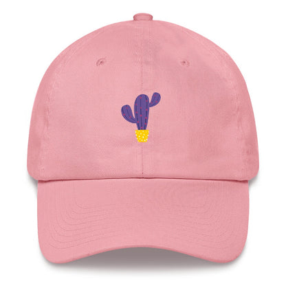 Best Embroidered Hat, Purple Cactus Embroidered Cap, Custom Embroidered Had, Embroidered Christmas Gifts