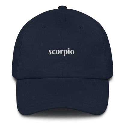 Best Embroidered Hat, Scorpio Zodiac Embroidered Cap, Custom Embroidered Had, Embroidered Christmas Gifts