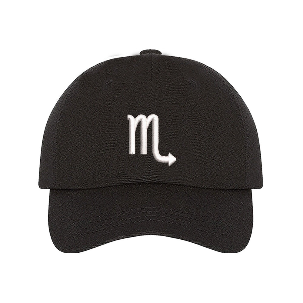 Best Embroidered Hat, Scorpio Zodiac Sign Embroidered Baseball Hat, Custom Embroidered Had, Embroidered Christmas Gifts