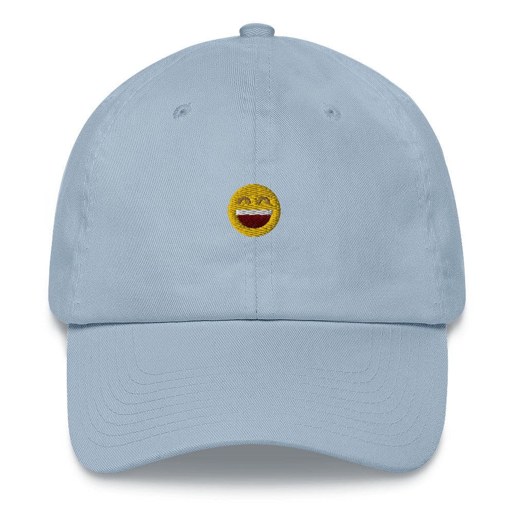 Best Embroidered Hat, Small Smile Embroidered Cap, Custom Embroidered Had, Embroidered Christmas Gifts