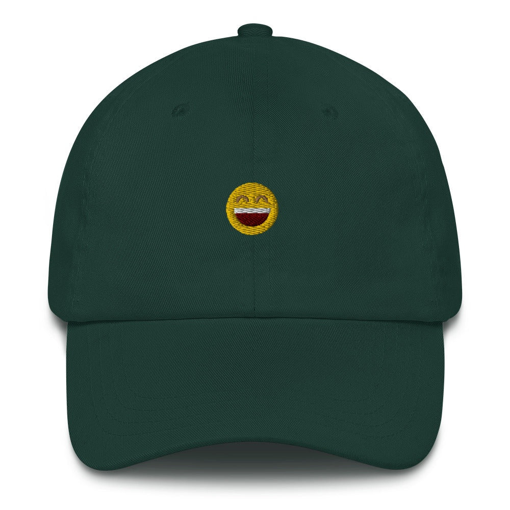Best Embroidered Hat, Small Smile Embroidered Cap, Custom Embroidered Had, Embroidered Christmas Gifts