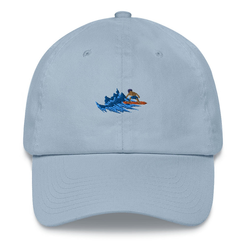 Best Embroidered Hat, Surfer Dude Embroidered Cap, Custom Embroidered Had, Embroidered Christmas Gifts