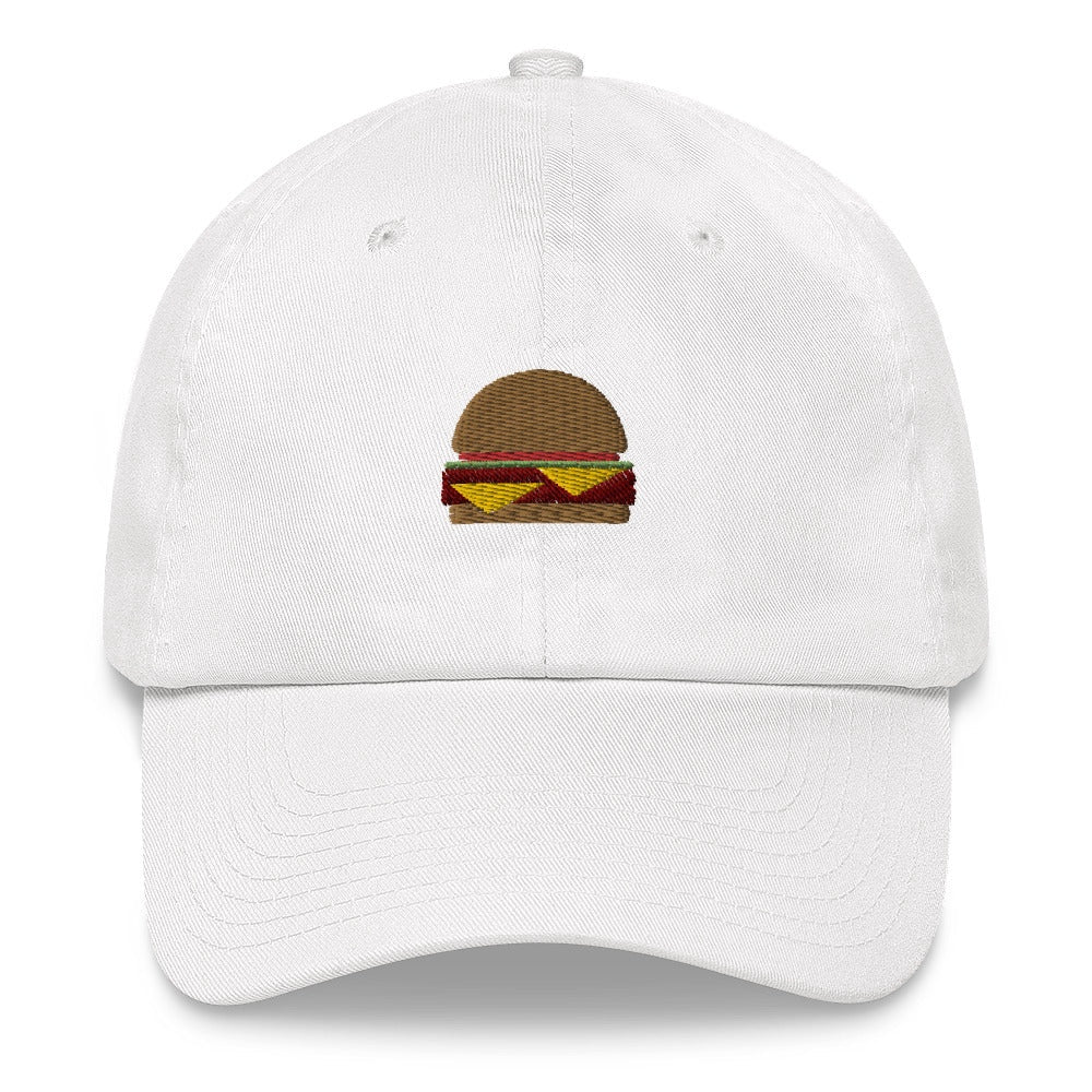 Best Embroidered Hat, The Burger Embroidered Cap, Custom Embroidered Had, Embroidered Christmas Gifts