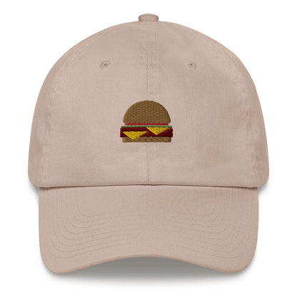 Best Embroidered Hat, The Burger Embroidered Cap, Custom Embroidered Had, Embroidered Christmas Gifts