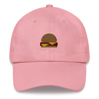 Best Embroidered Hat, The Burger Embroidered Cap, Custom Embroidered Had, Embroidered Christmas Gifts