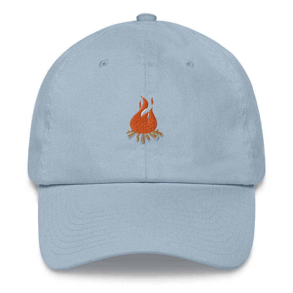 Best Embroidered Hat, The Campfire Embroidered Cap, Custom Embroidered Had, Embroidered Christmas Gifts
