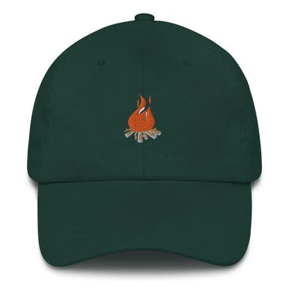 Best Embroidered Hat, The Campfire Embroidered Cap, Custom Embroidered Had, Embroidered Christmas Gifts