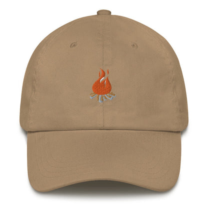 Best Embroidered Hat, The Campfire Embroidered Cap, Custom Embroidered Had, Embroidered Christmas Gifts