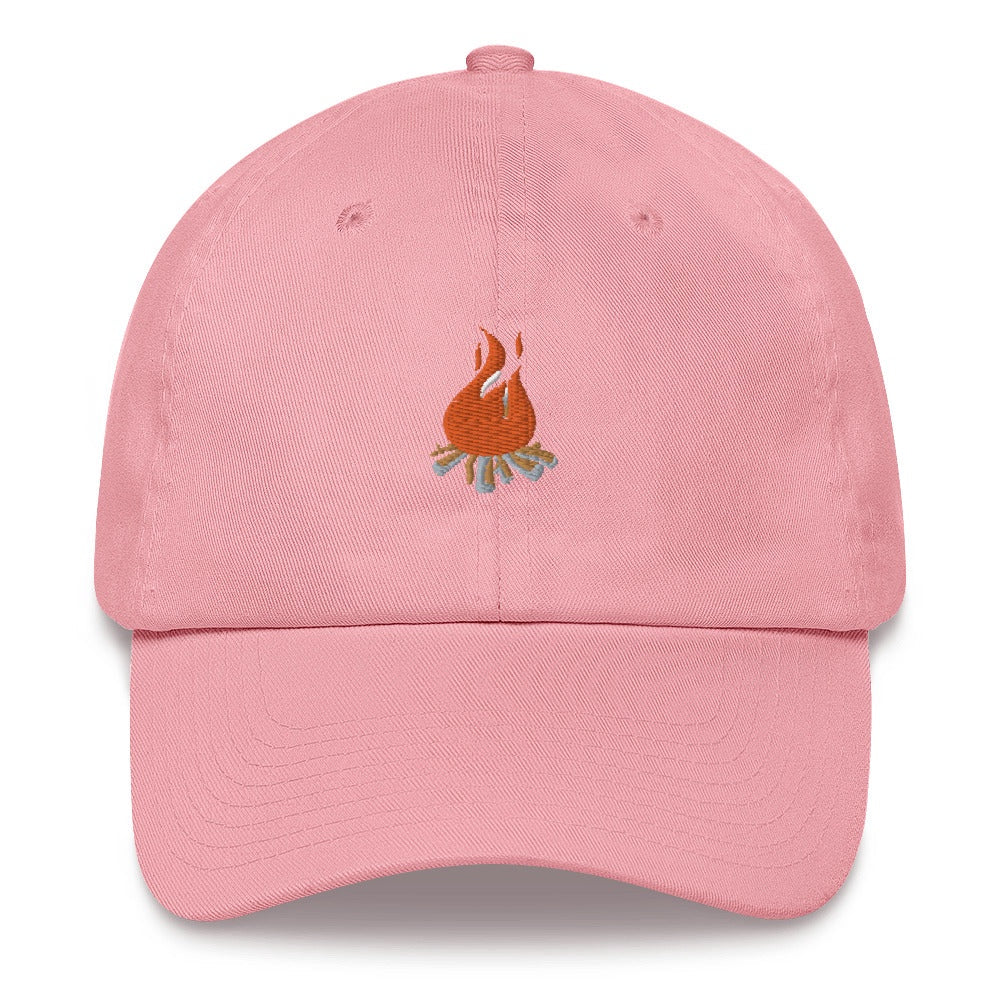 Best Embroidered Hat, The Campfire Embroidered Cap, Custom Embroidered Had, Embroidered Christmas Gifts