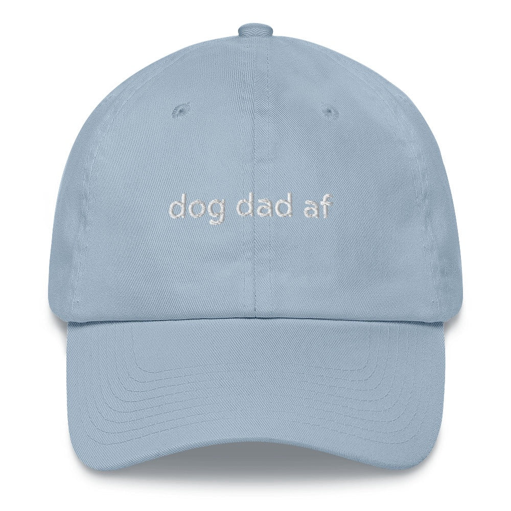 Best Embroidered Hat, The Dog Dad Af Embroidered Cap, Custom Embroidered Had, Embroidered Christmas Gifts