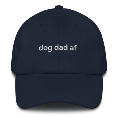 Best Embroidered Hat, The Dog Dad Af Embroidered Cap, Custom Embroidered Had, Embroidered Christmas Gifts