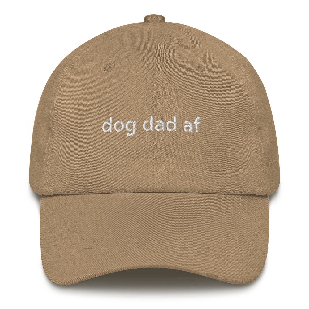 Best Embroidered Hat, The Dog Dad Af Embroidered Cap, Custom Embroidered Had, Embroidered Christmas Gifts